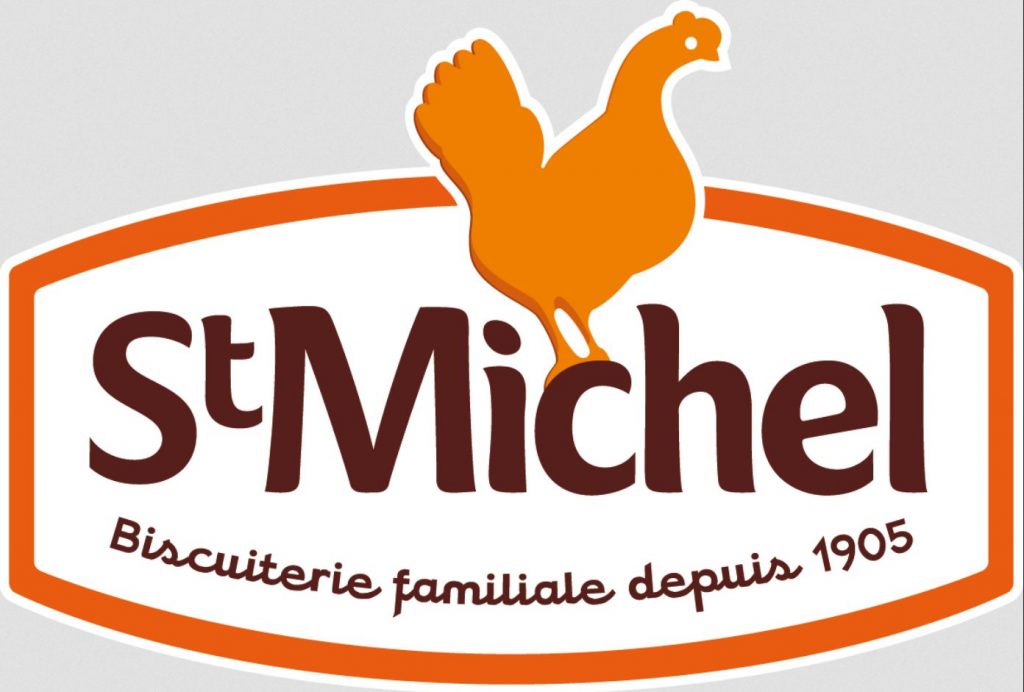 Logo St Michel goûters sans huile de palme communiqué de presse