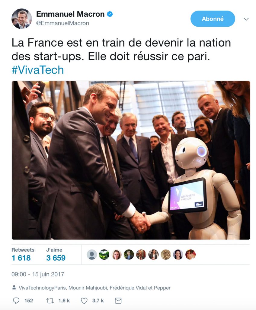 tweet emmanuel macron